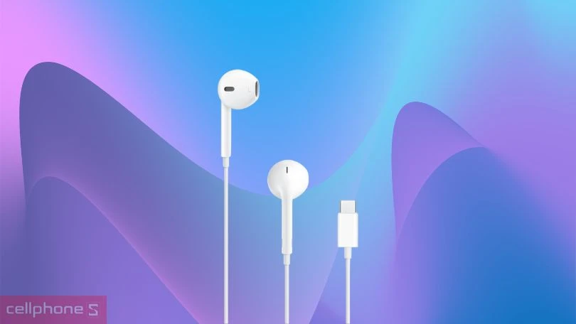 Tai nghe Apple EarPods USB-C -  Thiết kế sang trọng, chất âm phong phú