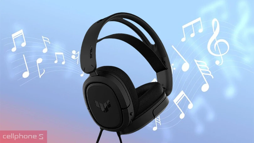 Tai nghe Gaming ASUS TUF H1 - Đắm chìm vào âm thanh vòm