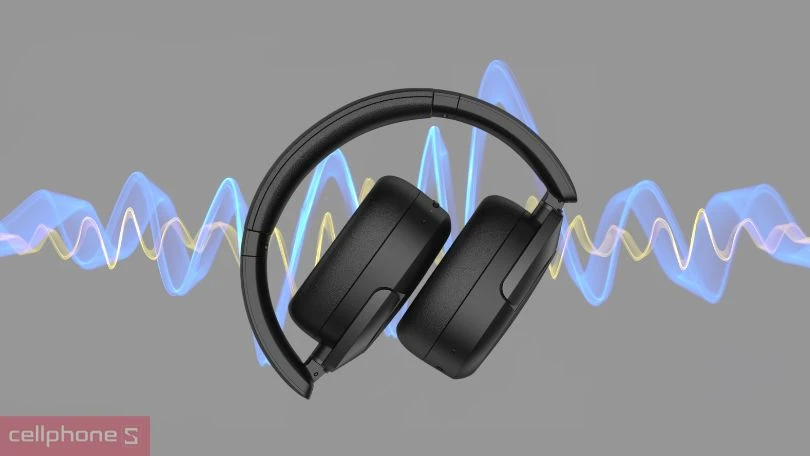 Tai nghe chụp tai Edifier W830NB - Dùng 80 tiếng liên tục, kết nối đa thiết bị