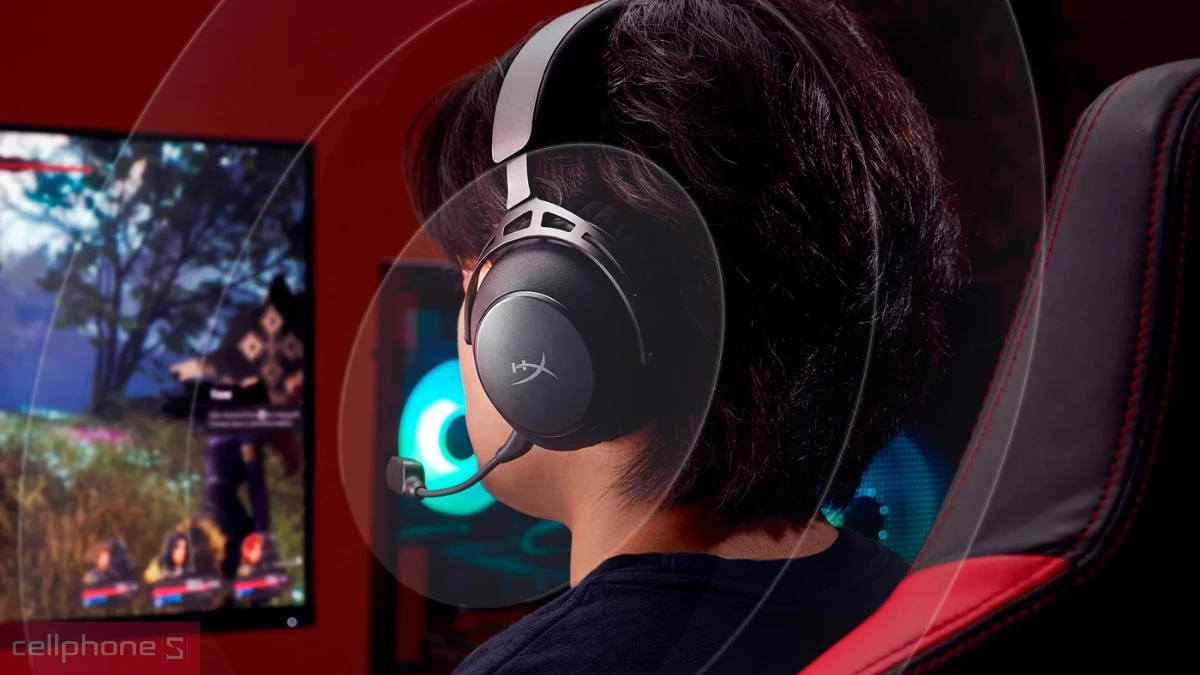 Tai nghe chụp tai Gaming Hyperx Cloud Alpha 2 - Công nghệ âm thanh sống động