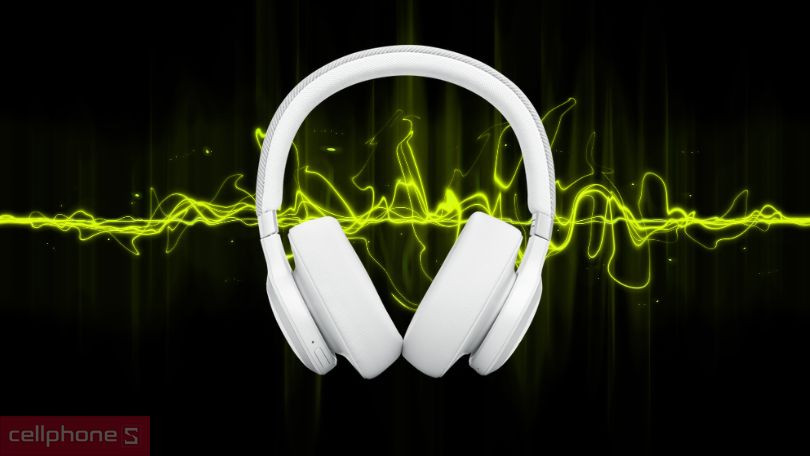 Âm thanh tai nghe JBL Live 770