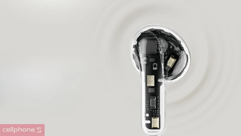 Thiết kế tai nghe không dây Xiaomi Buds 5 Pro