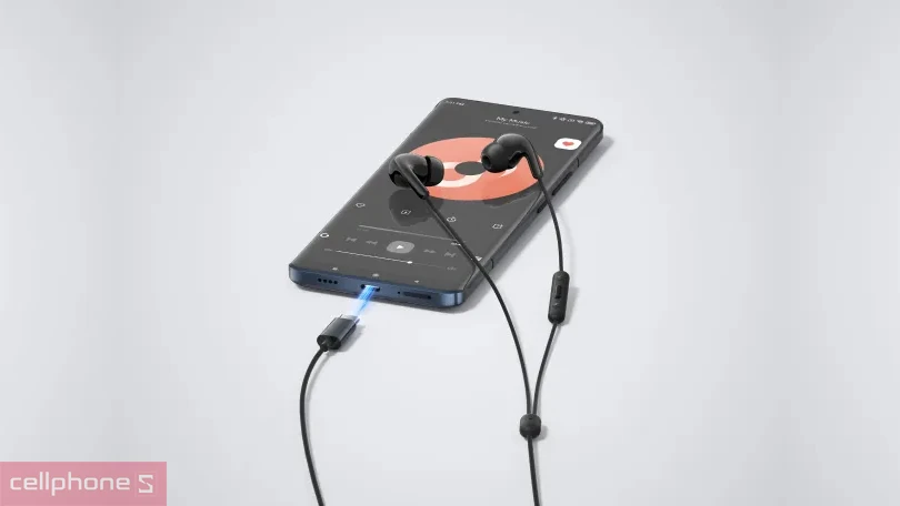 Kết nối, điều khiển trên tai nghe có dây Xiaomi Type-C