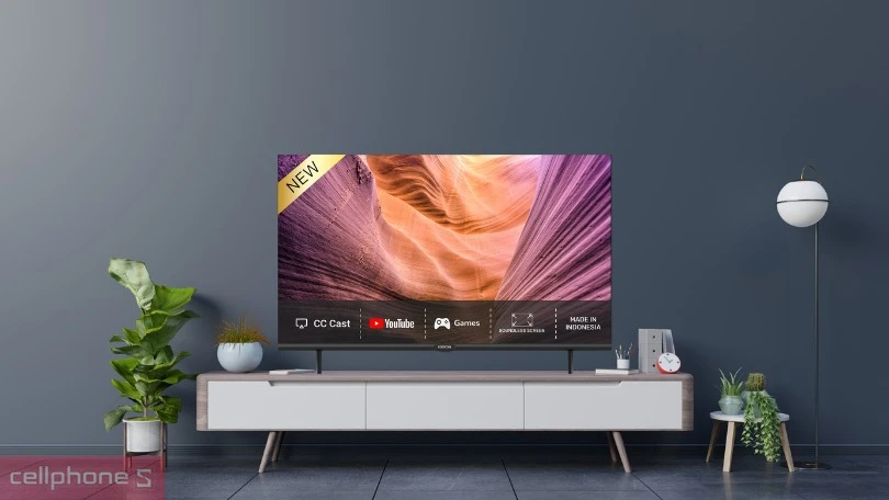 Công nghệ tivi Coocaa HD 32 inch 32S3U+