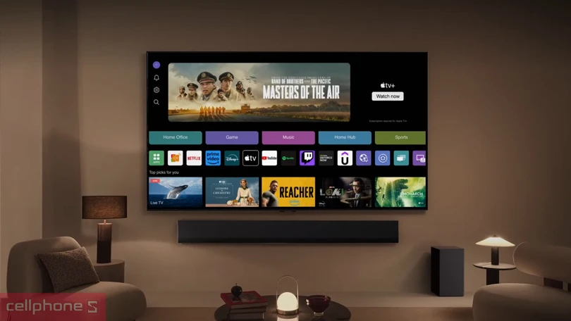 Trợ lý ảo và khả năng điều khiển của Smart Tivi LG OLED 48B5PSA 4K 48 inch 2025