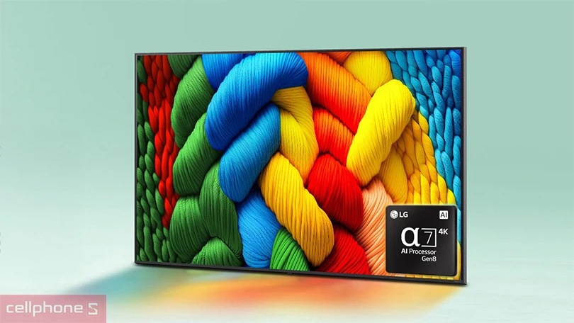 Thiết kế tivi LG Nanocell 50NANO80 4K 50 inch