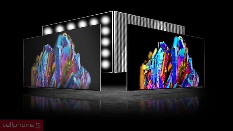 Thiết kế Smart Tivi LG QNED 50QNED70 4K 50 inch 2025