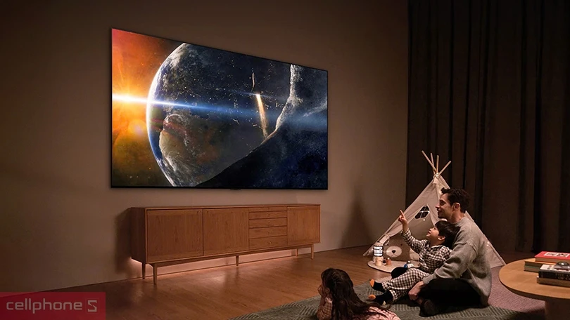Thiết kế smart tivi LG UHD 50UA8450 4K 50 inch 2025