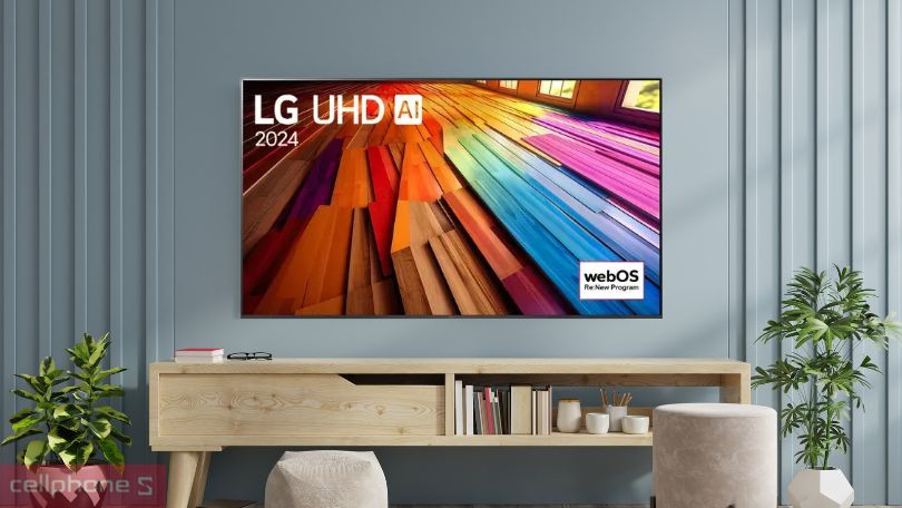 Thiết kế, kích thước Smart Tivi LG QNED 65QNED9M 4K 65 inch 2025