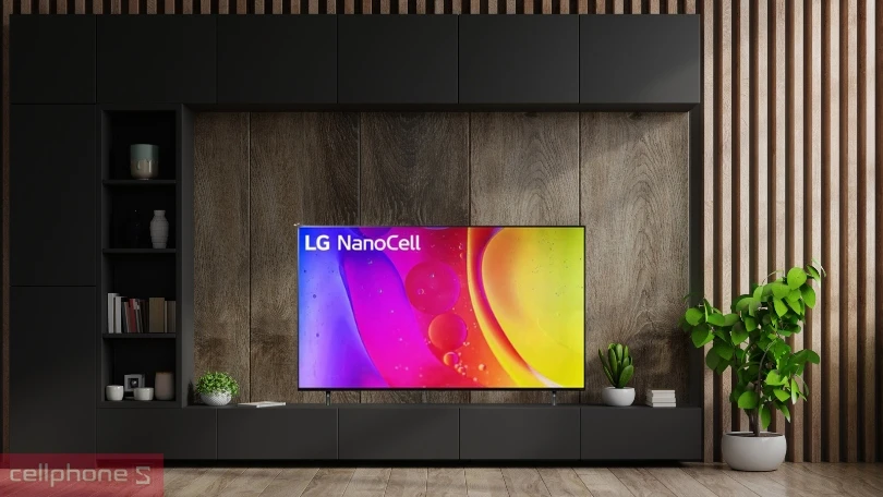 Công nghệ hiển thị trên smart tivi LG Nanocell 75NANO80 4K 75 inch