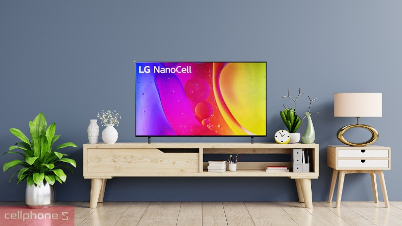 Trợ lý ảo, điều khiển qua app trên smart tivi LG Nanocell 75NANO80 4K 75 inch