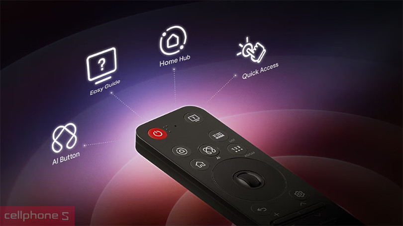 Các tiện ích trên Smart Tivi LG QNED 86QNED81 4K 86 inch 2025