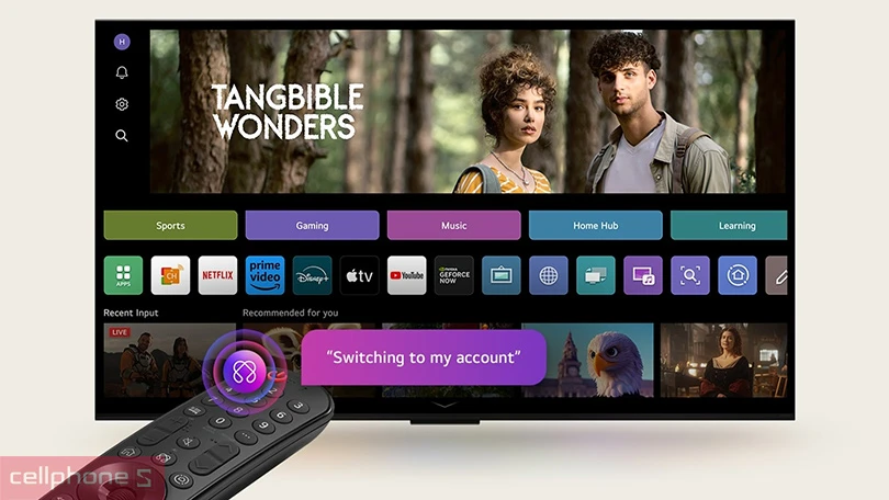 Trợ lý ảo trên Smart Tivi LG Nanocell 86NANO80 4K 86 inch 2025