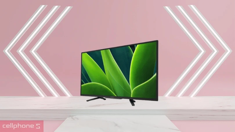 Đánh giá thiết kế Smart tivi Sony Full HD 32 inch KD-32W830K