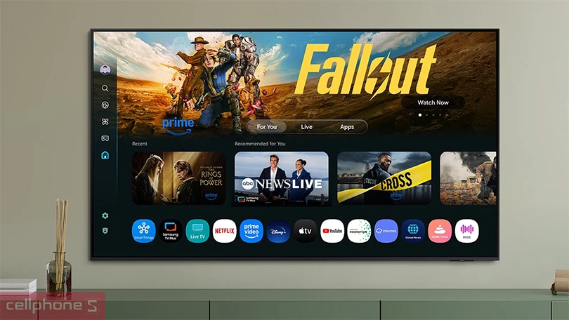 Trợ lý ảo, công nghệ âm thanh trên smart tivi Samsung NEO QLED 100QN80F 4K 100 inch
