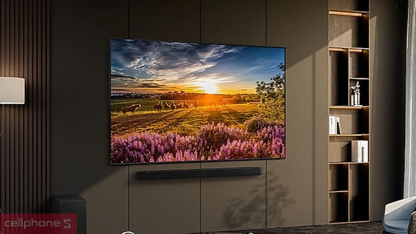 Công nghệ hiển thị của smart tivi Samsung QLED 43Q60D 4K 43 inch 2024