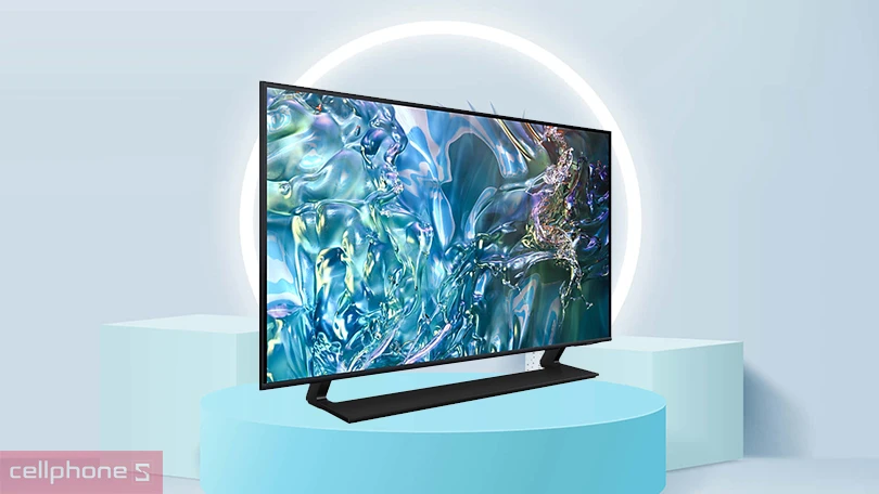 Loại màn hình, tần số quét của smart tivi Samsung QLED 50Q60D 4K 50 inch 2024