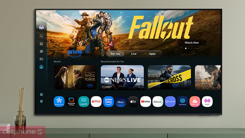 Loại màn hình, tần số quét của Smart Tivi Samsung QLED 50Q8FA 4K 50 inch
