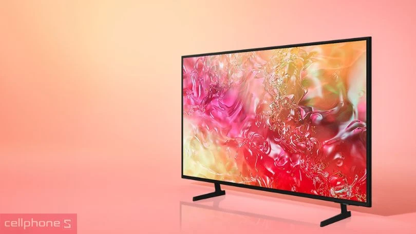 Thiết kế, kích thước màn hình smart tivi Samsung UHD 55DU7700 4K 55 inch 2024