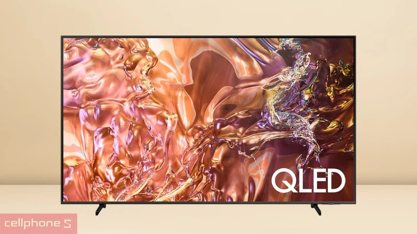 Loại màn hình, tần số quét của smart tivi Samsung QLED 65QE1D 4K 65 inch 2024