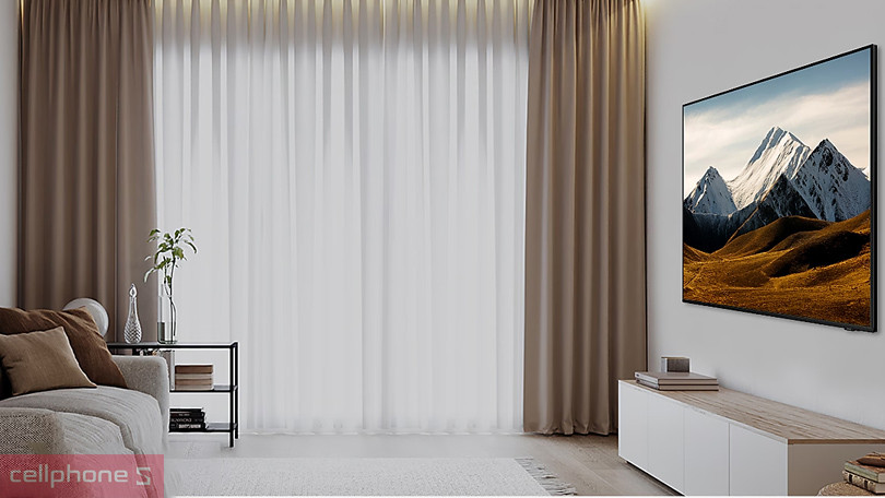 Thiết kế Smart Tivi Samsung 75H5000F 4K 75 inch 2025