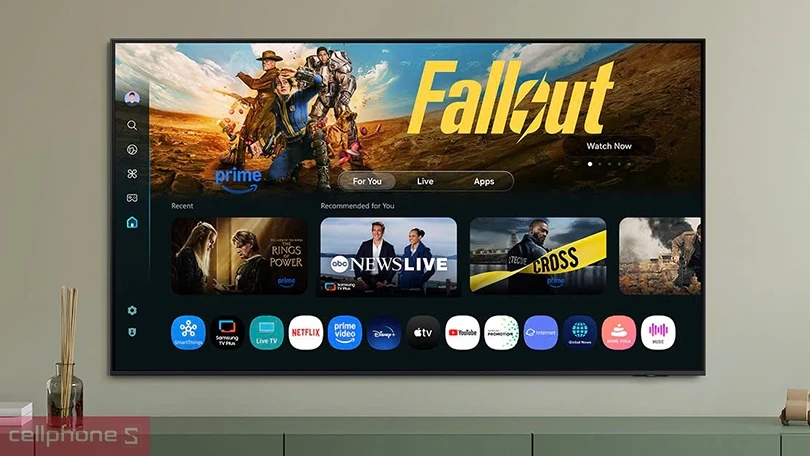 Trợ lý ảo, công nghệ âm thanh của Smart Tivi OLED Samsung 83S95F 4K 83 inch