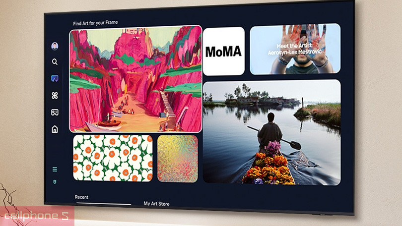 Thiết kế Smart Tivi Samsung QLED 85Q8FA 4K 85 inch