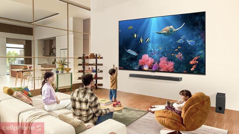 Kích thước TV Samsung 98 inch đo như thế nào