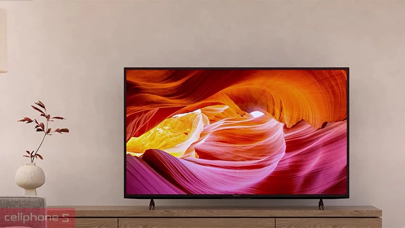 Đánh giá thiết kế Smart Tivi Sony 4K 43 inch KD-43X75K