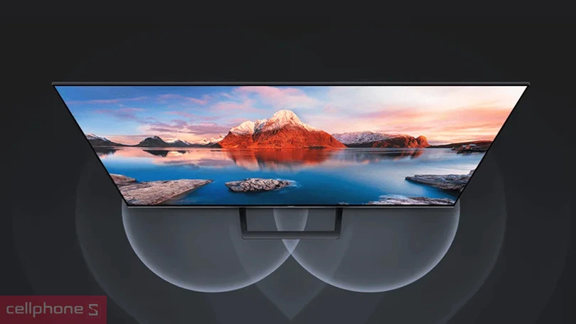 Google Tivi Xiaomi A Pro 43 inch 4K UHD - Thiết kế sang trọng, ứng dụng trí tuệ nhân tạo