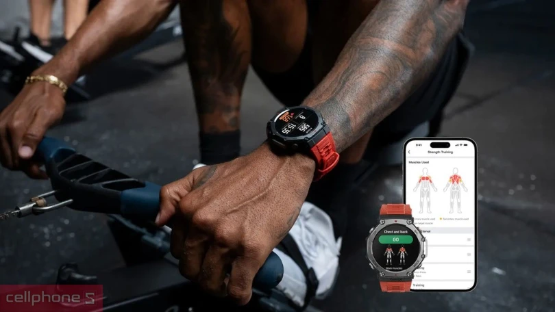 Các tính năng hữu ích tích hợp kèm trên đồng hồ thông minh Amazfit T-Rex 3 Pro