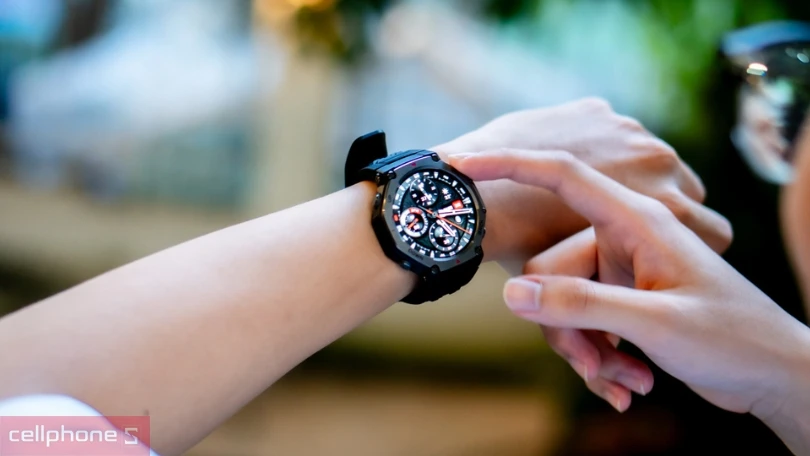 Dây đeo, chất liệu hoàn thiện của đồng hồ thông minh Amazfit T-Rex 3 Pro