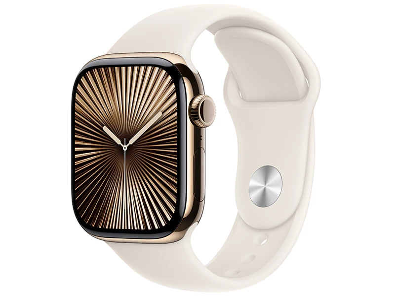 Apple Watch Series 10 42mm 4G viền titan dây cao su - Đẳng cấp công nghệ trong thiết kế hoàn mỹ