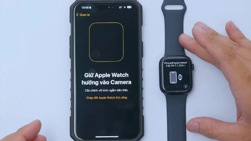 Đưa màn hình Apple Watch