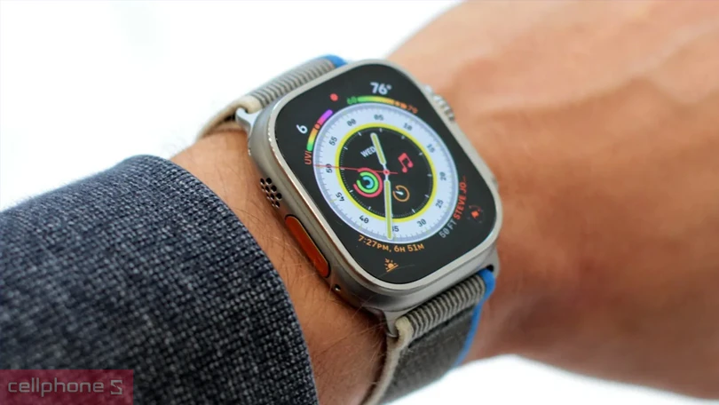 Vì sao nên mua Apple Watch Ultra 2 49mm 4G viền Titan dây vải Trail?