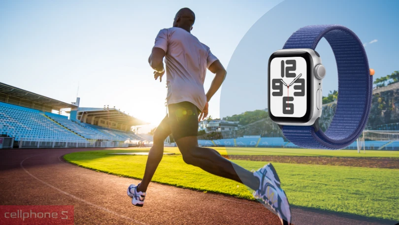 Apple Watch SE 2 2023 40mm 4G viền nhôm dây vải - Hỗ trợ đắc lực, mức giá dễ tiếp cận