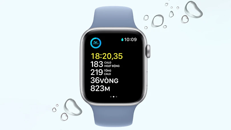 Apple Watch SE 2023 44mm có kháng nước không?