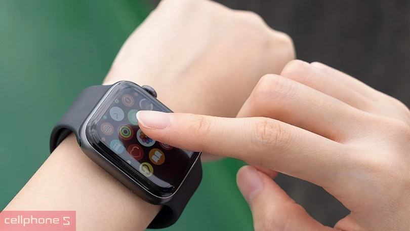 Apple Watch SE 40mm GPS Vi n Nh m D y Cao Su Gi r