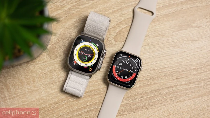 Apple Watch S8 cũ có mấy loại viền và dây?
