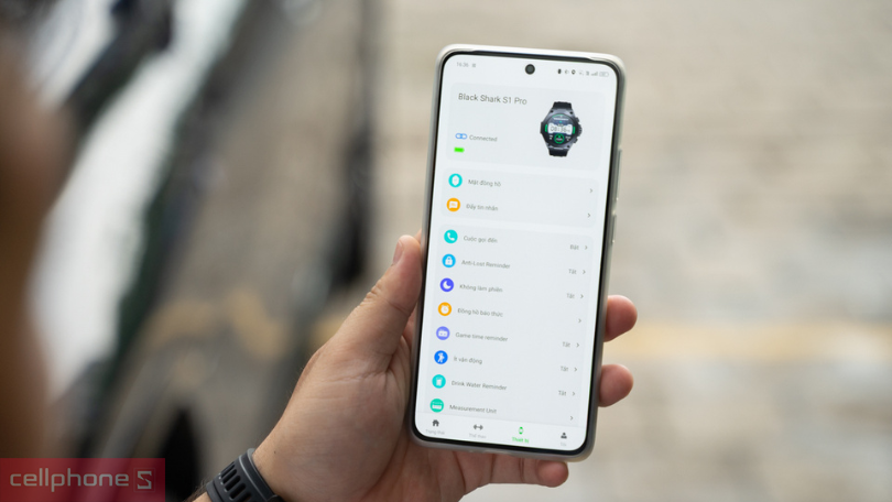 Cách sử dụng đồng hồ Black Shark S1 Pro đơn giản