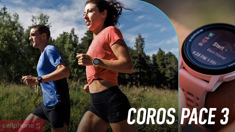 Đồng hồ Coros Pace 3 - Đồng hồ thể thao với nhiều tính năng hữu ích
