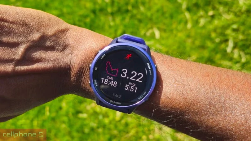 Pin và thời lượng sử dụng của đồng hồ thông minh Garmin Forerunner 570