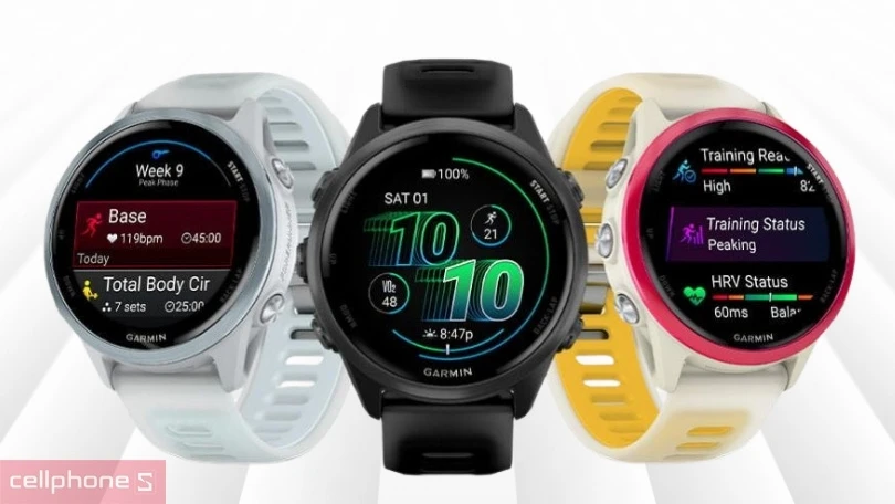 Các tiện ích thông minh đi kèm của đồng hồ thông minh Garmin Forerunner 570 42mm