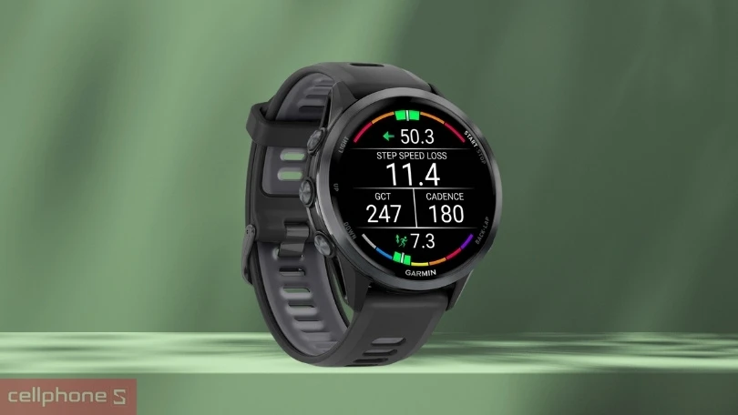 Thiết kế, khả năng kháng nước của đồng hồ thông minh Garmin Forerunner 970