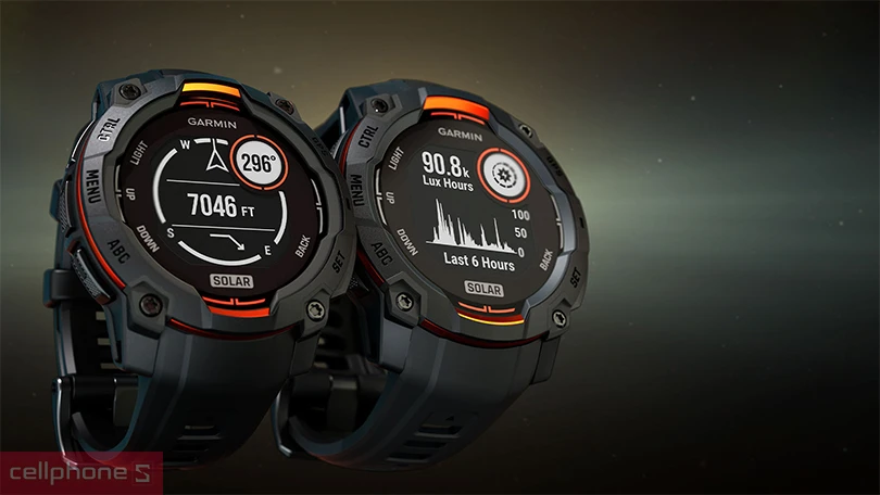 Hướng dẫn sử dụng đồng hồ thông minh Garmin Instinct 3 Solar 50mm