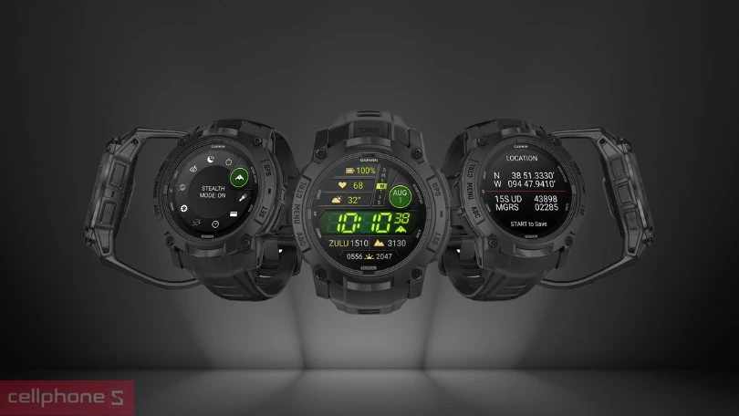 Vì sao nên mua đồng hồ thông minh Garmin Instinct 3 Tactical AMOLED 50mm?