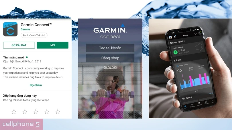 Hướng dẫn sử dụng ứng dụng Garmin Connect