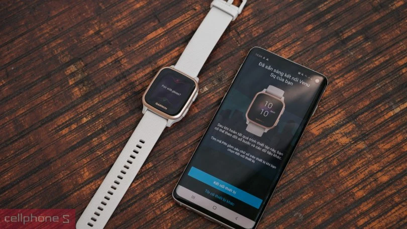 Cách kết nối điện thoại với đồng hồ thông minh Garmin Venu SQ 2