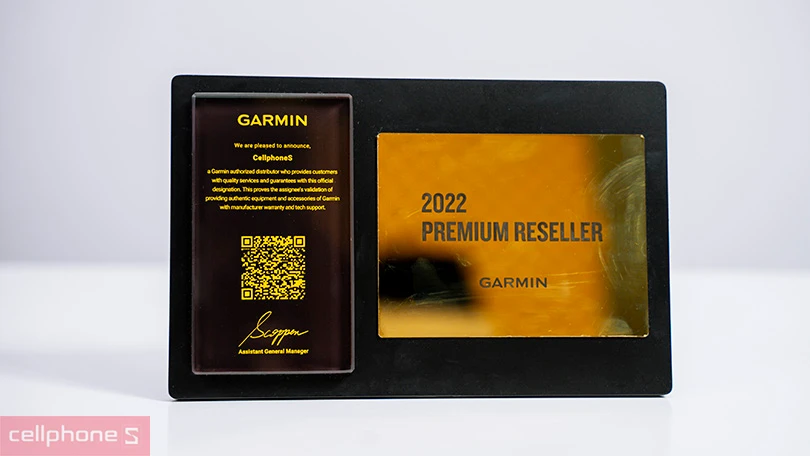CellphoneS vinh dự khi được công nhận là đại lý bán lẻ cao cấp của Garmin tại Việt Nam