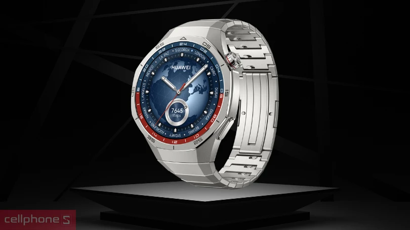 Đồng hồ thông minh Huawei Watch GT5 Pro dây Titanium – Đẳng cấp, tiện ích